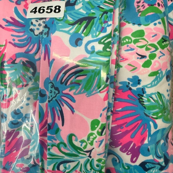 NWT Lilly Pulitzer Harriet‎ Mandevilla Baby Paradise Petals Terry Dress Size S - Picture 7 of 7